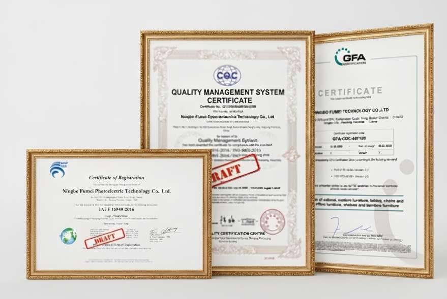 Our Certificates